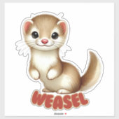WEZEL - KINDERKAMER STICKER (Vel)