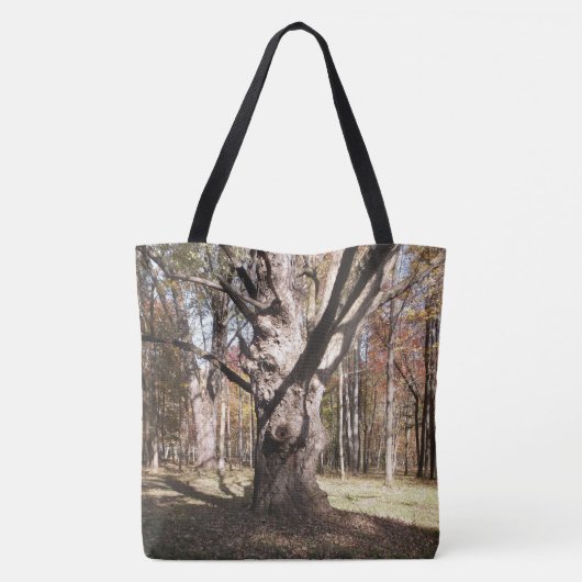 Wezelboom Tote Bag (Achterkant)