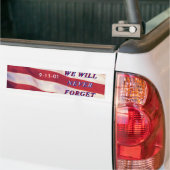 WEZELFS PC1008 PDF PRINT130004 VERGETEN BUMPERSTICKER (Op Truck)