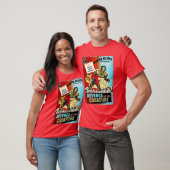 Wezen Monster Retro Horror vriend T-shirt (Unisex)
