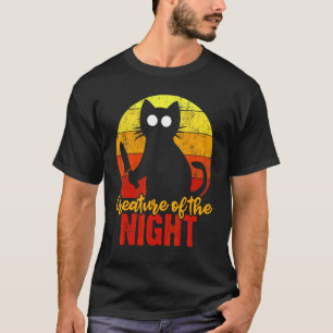 Wezen Van De Nacht Kat Gruwelijke Bloederige Hallo T-shirt