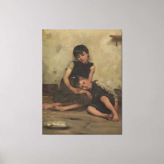 "Wezen" van Thomas Kennington (1885) - Londen, Ver Canvas Afdruk (Voorkant)