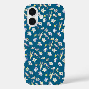 Wezens uit de blauwe oceaan iPhone 16 hoesje