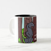 wezensalarm tweekleurige koffiemok (Voorkant links)