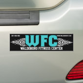 WFC-Bumpersticker Bumpersticker (Op auto)
