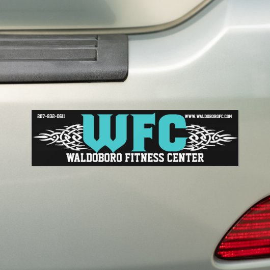 WFC-Bumpersticker Bumpersticker (Op auto)