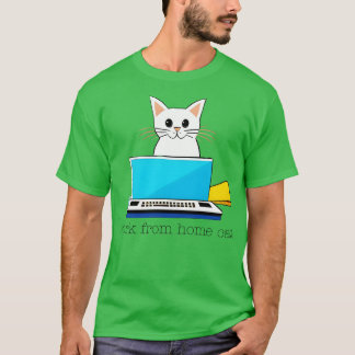 WFH Cat T-shirt