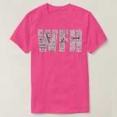 WFH-werk vanaf thuiscomputer T-shirt (Design voorkant)