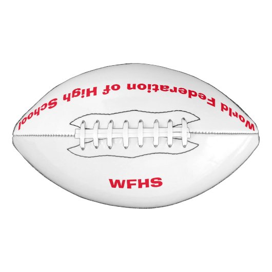 WFHS-Football American Football (Voorkant)