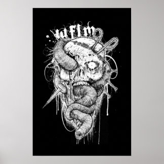 WFLM-Poster door Mark Riddick Poster