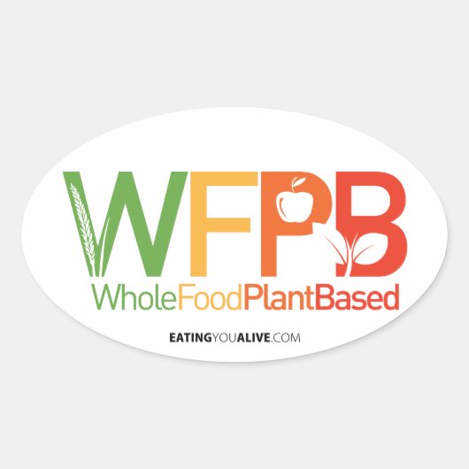 WFPB logo - lichte sticker (Voorkant)