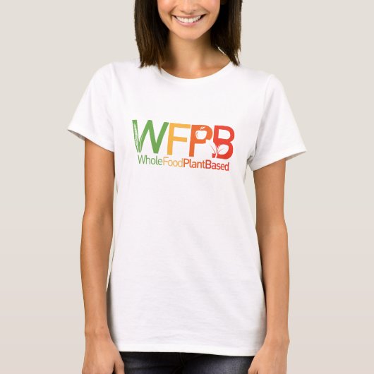 WFPB logo - t shirt wit (Voorkant)