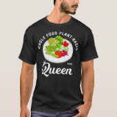 WFPB Queen op basis van Plant  T-shirt (Voorkant)