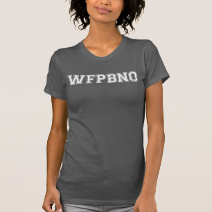 WFPBNO-grunge - wit ontwerp- T-shirt