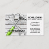 WFrench Hammer | Carpentry Visitekaartje (Voorkant)