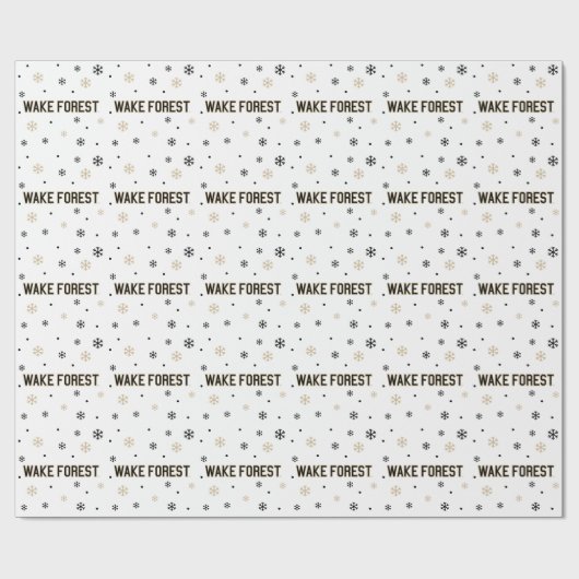 WFU | Wake Forest Cadeaupapier (Vlak)