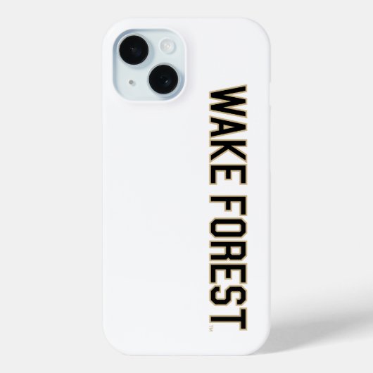 WFU | Wake Forest Case-Mate iPhone Case (Achterkant)