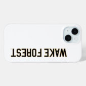 WFU | Wake Forest Case-Mate iPhone Case (Achterkant (horizontaal))