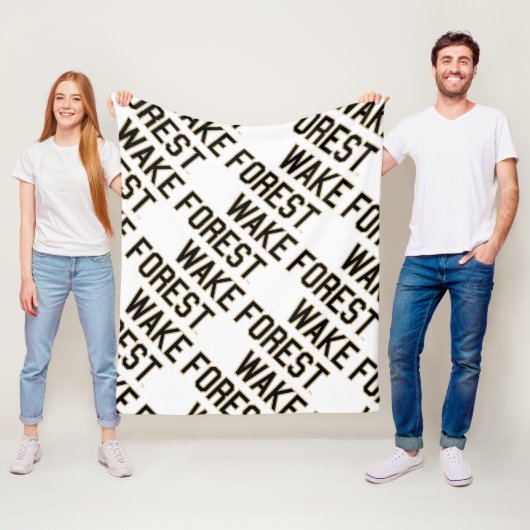 WFU | Wake Forest Fleece Deken (In situ)