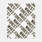 WFU | Wake Forest Fleece Deken (Voorkant)
