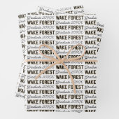 WFU | Wake Forest Inpakpapier Vel (In situ)