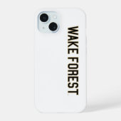 WFU | Wake Forest iPhone 15 Case (Achterkant)