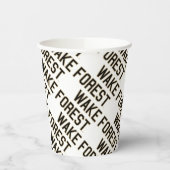 WFU | Wake Forest Papieren Bekers (Links)