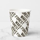 WFU | Wake Forest Papieren Bekers (Voorkant)