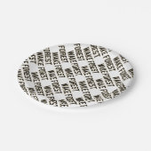 WFU | Wake Forest Papieren Bordje (Gekanteld)