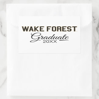 WFU | Wake Forest Rechthoekige Sticker