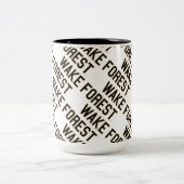 WFU | Wake Forest Tweekleurige Koffiemok (Center)