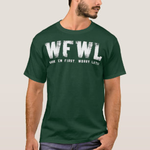 WFWL - Werk ze later eerst aan - Ham Radio T-shirt