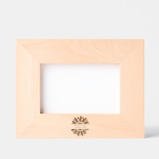 WGGC houten fotolijst 4" x 6" Gegraveerde Lijstjes