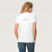 WGGC Maat 2XL V-hals Dames t-shirt (Achterkant volledig)