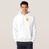 WGGC Maat Large Witte Hoodie Sweatshirt (Voorkant volledig)