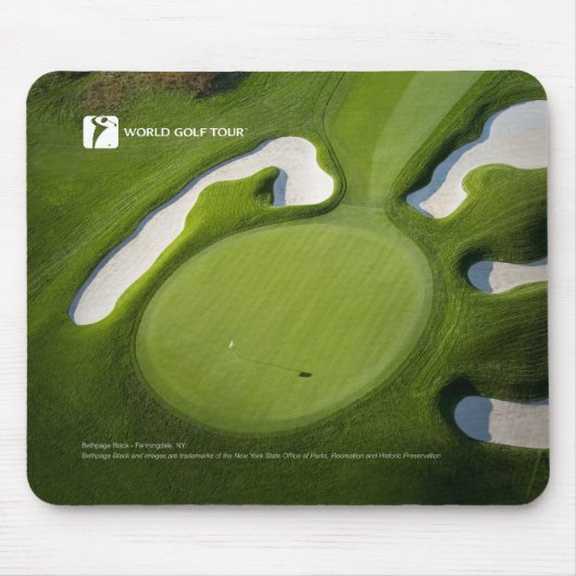 WGT Bethpage Black Mousepad 05 Muismat (Voorkant)