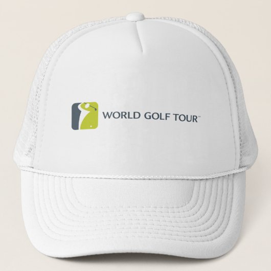 WGT Trucker Hat in White Trucker Pet (Voorkant)