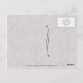 WH 002 Surreal Gothic Art Briefkaart (Achterkant)