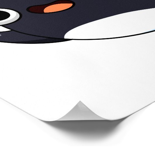 Wha-le-llujah Funny Animal Whale Pun Poster (Hoek)