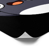 Wha-le-lujah Funny Orka Walvis Pun Dark BG Poster (Hoek)