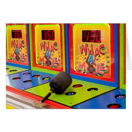 Whac A Mole Arcade Game (Voorkant Horizontaal)