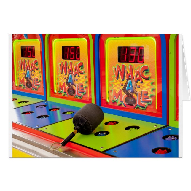Whac A Mole Arcade Game (Voorkant Horizontaal)