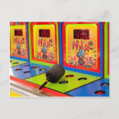 Whac A Mole Arcade Game Briefkaart (Voorkant)