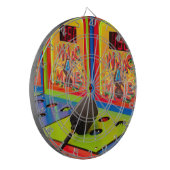 Whac A Mole Arcade Game Dartbord (Voorkant Links)