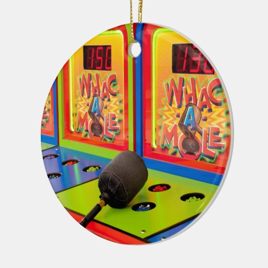 Whac A Mole Arcade Game Keramisch Ornament (Links)