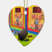 Whac A Mole Arcade Game Keramisch Ornament (Links)