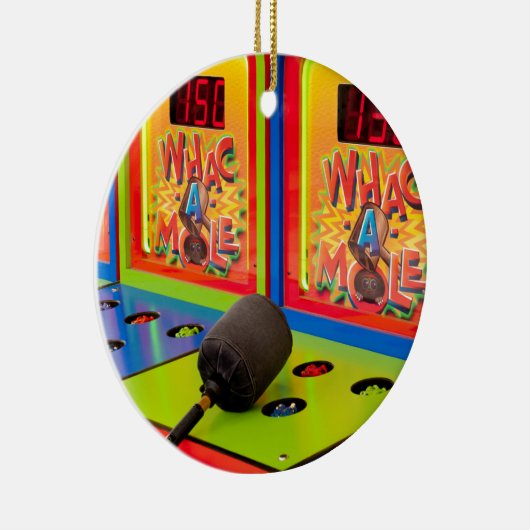 Whac A Mole Arcade Game Keramisch Ornament (Rechts)