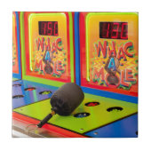 Whac A Mole Arcade Game Tegeltje (Voorkant)