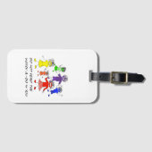 Whack-A-Do Bagagelabel (Voorkant (horizontaal))