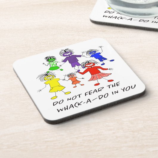 Whack-A-Do Bier Onderzetter (Linkerzijde)